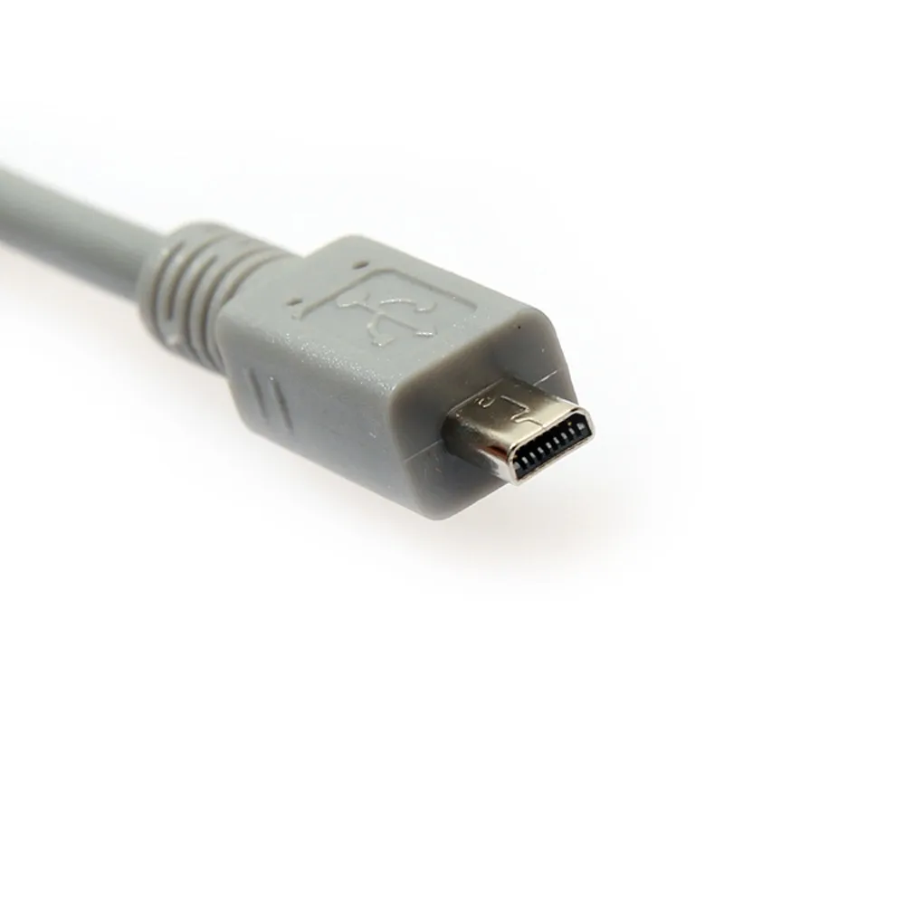 Хит, 8-контактный usb-кабель для передачи данных для камеры, usb-кабель для Nikon, Canon, SONY, Casio camera# OR24