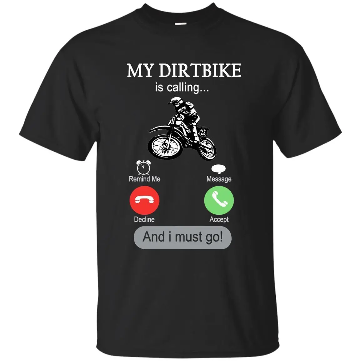 Смешные внедорожные подарки для мотокросса мой Dirtbike вызов футболка черный темно