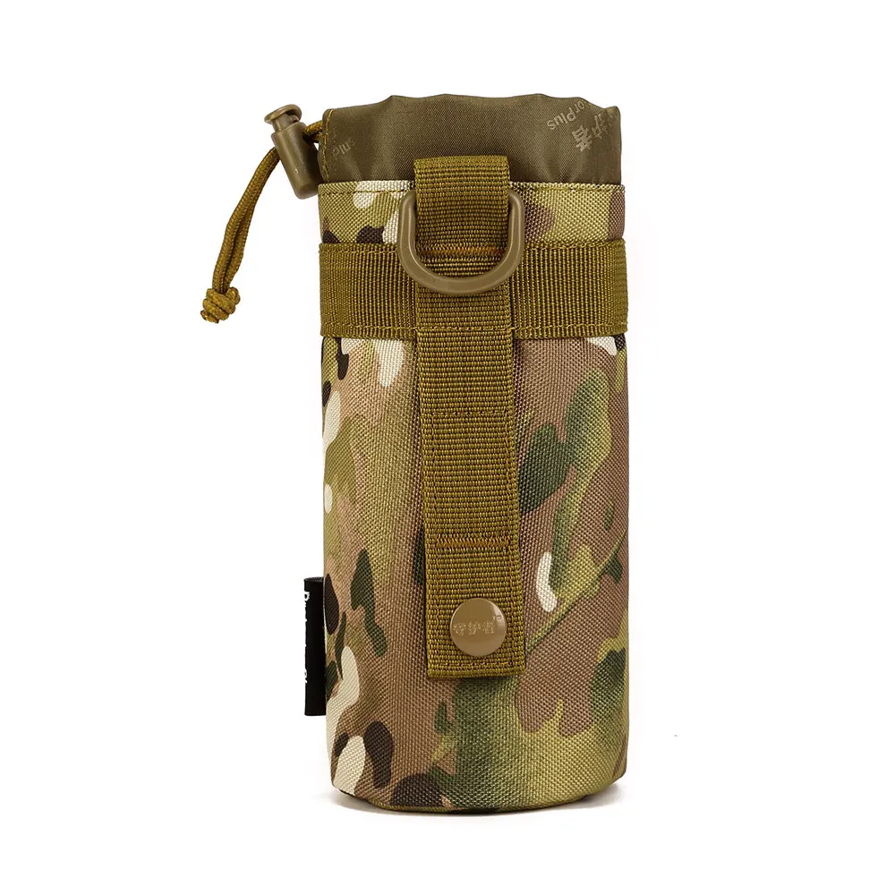 CP Протектор Плюс Тактический Molle аксессуары чайник мешок бутылка для воды Открытый Отдых Путешествия Охота прочный шнурок сумка для воды - Цвет: CP