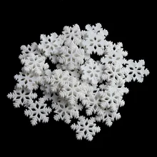 10/12/20 штук DIY рождественская Снежинка из смолы кабошоны Украшение Аксессуары Скрапбукинг поделки рождественские украшения