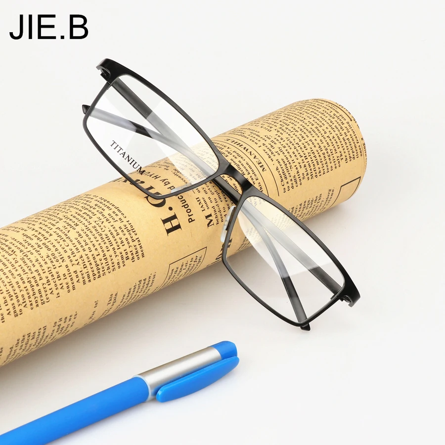 Ультрасветильник титановая оправа для очков мужская прозрачные очки чтения