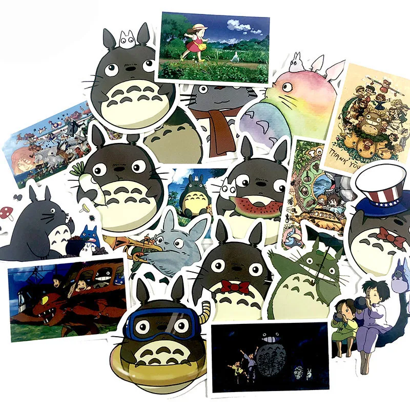 50 шт. Miyazaki Hayao анимационный фильм серии наклейка для мобильного мотоцикла игровой