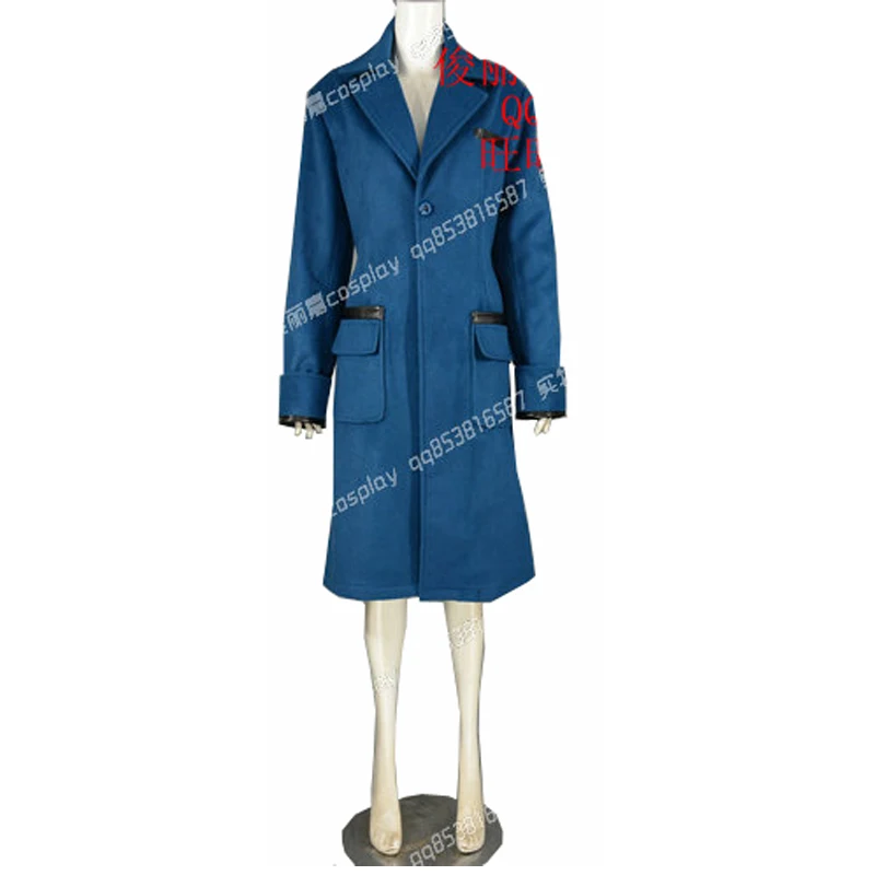 2018 Высокое Качество Фантастические звери и где их найти Ньют Scamande плащ косплей