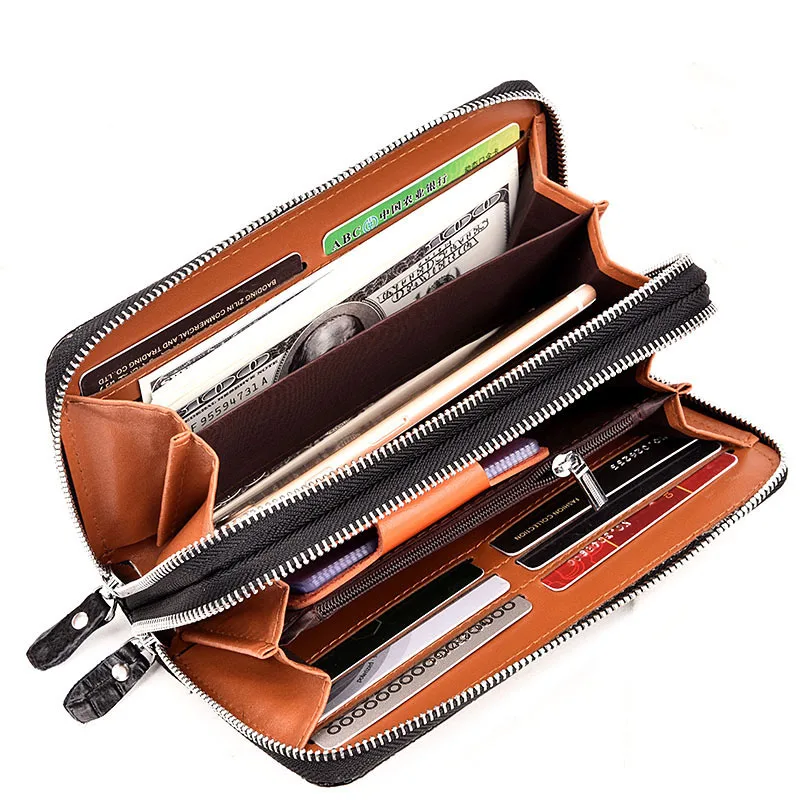 Мужской кошелек деловой бумажник Женский дизайнерский мужской клатч сумки с