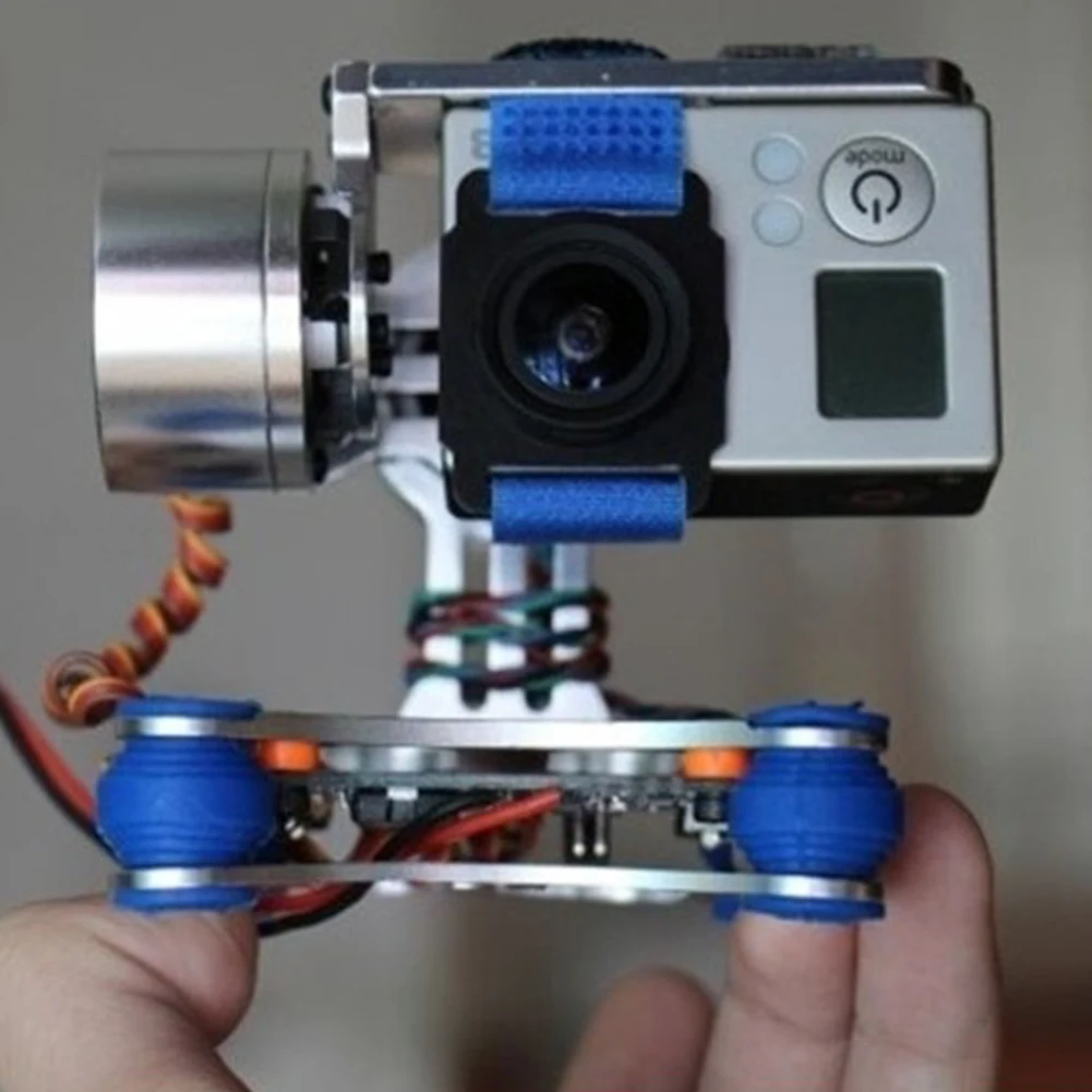 2 Оси регулируемый бесщеточный рассеивание тепла аэрофотосъемка высоко