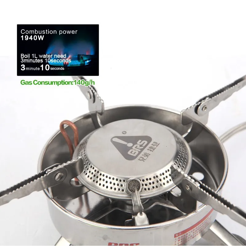 Мощная газовая плита Firepower для кемпинга пикника на открытом воздухе из