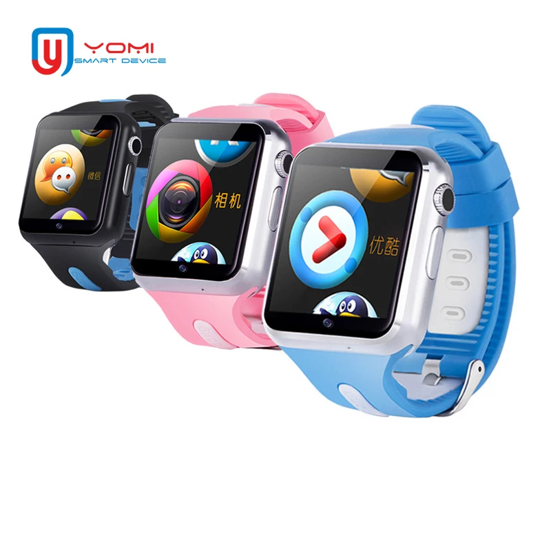 V5W Android Smart Watch 1.54'' Color Screen Bluetooth WIFI Health Monitor 3G Support SIM Card for Baby Kids | Электроника