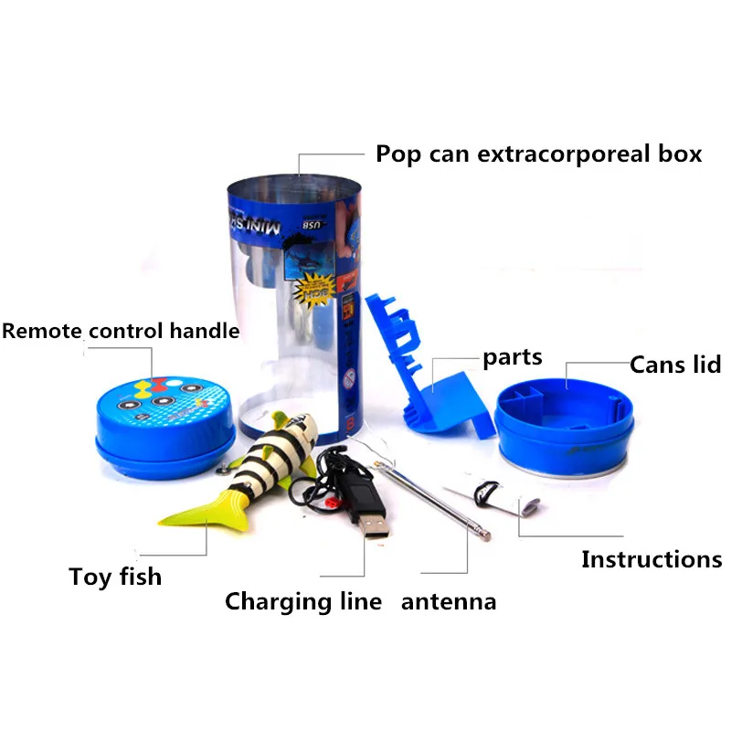 Электрический пульт дистанционного управления имитация большой белой акулы