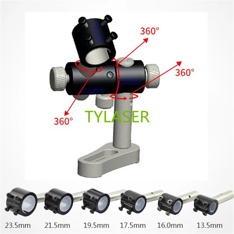 3 осевой лазерный универсальный зажим Регулируемая высокая и низкая оптическая