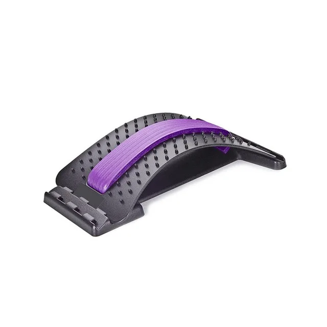 Acupuncture purple Оборудование для растяжки спины массажер носилки фитнес поясничная поддержка Релаксация мате спинной боли облегчение хиропрактики Messager - Цвет: Acupuncture purple
