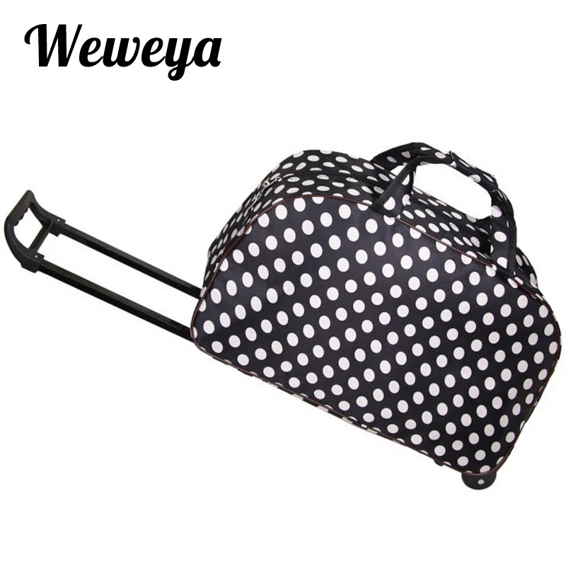Новинка водонепроницаемая сумка Weweya для багажа на колесиках плотный стильный