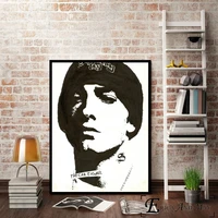 eminem pop rapper singer portraits canvas prints modern painting posters wall art pictures for living room decoration no frame