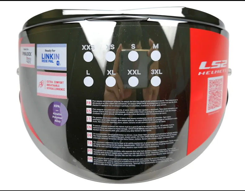 LS2 Valiant шлем козырек Иридиум хром Серебряный Объектив щит для LS2 FF399 флип-ап мотоциклетные шлемы LS2 шлем козырек