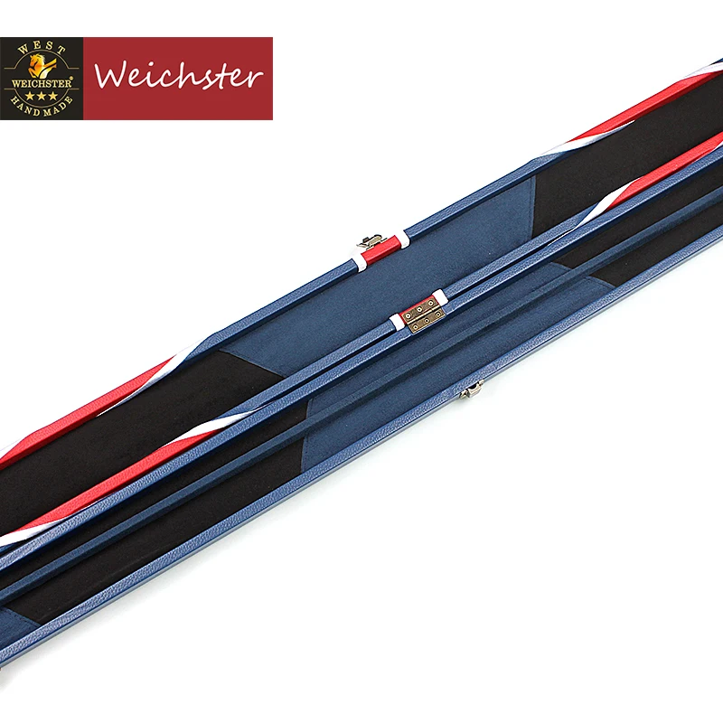 Weichster Роскошное Качество 3/4 флаг соединения Джек Дизайн снукер кий чехол с мелким