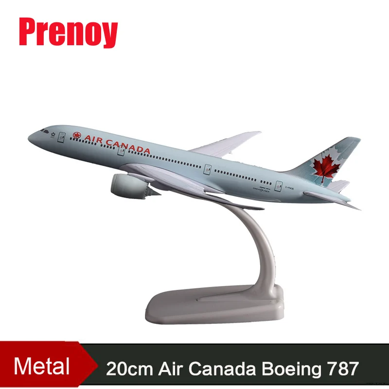 Модель самолета воздушно-канадского типа B787 20 см модель Боинг 787 группа самолетов