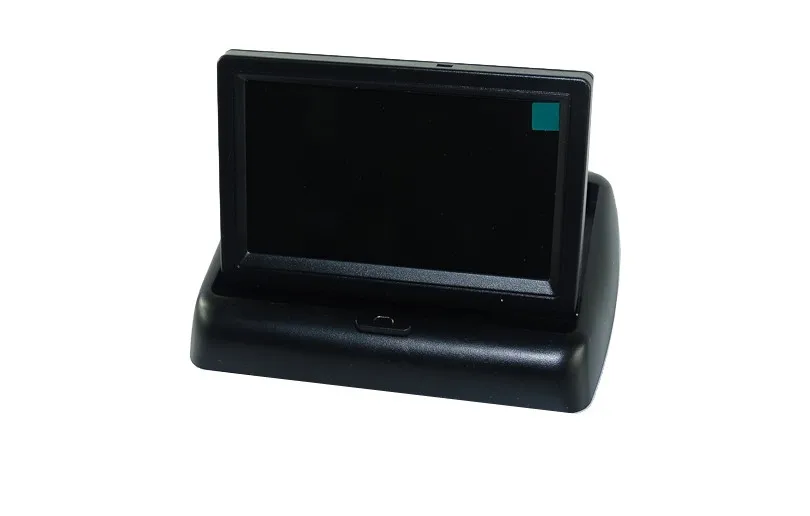 Складной автомобильный монитор с камерой заднего вида Цветной TFT высоким