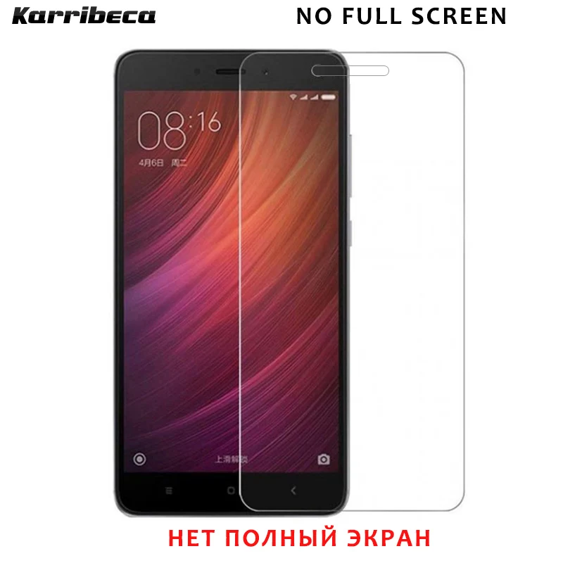 5 шт. 9H нет полный экран защитное стекло для ксаоми ксиоми Ксиомиа xiaomi redmi note 4