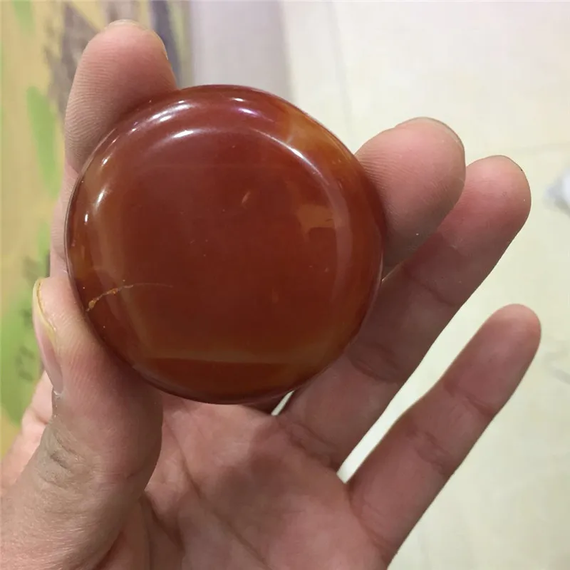 Новое поступление 100% натуральный красный агат Хрустальный драгоценный камень