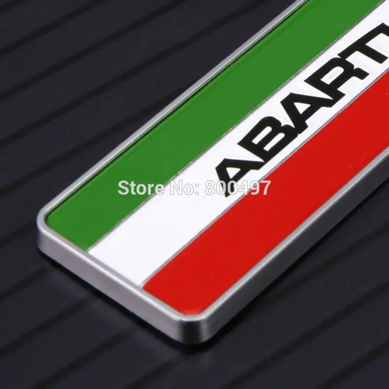Новейший 3D значок на багажник автомобиля ABS Эмблема для Abarth стикер аксессуары