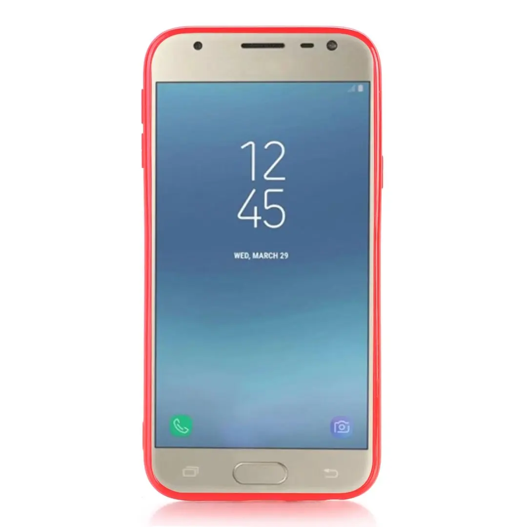 Кожа Провода процесс рисования для Samsung Galaxy j530 чехол противоударный углеродное