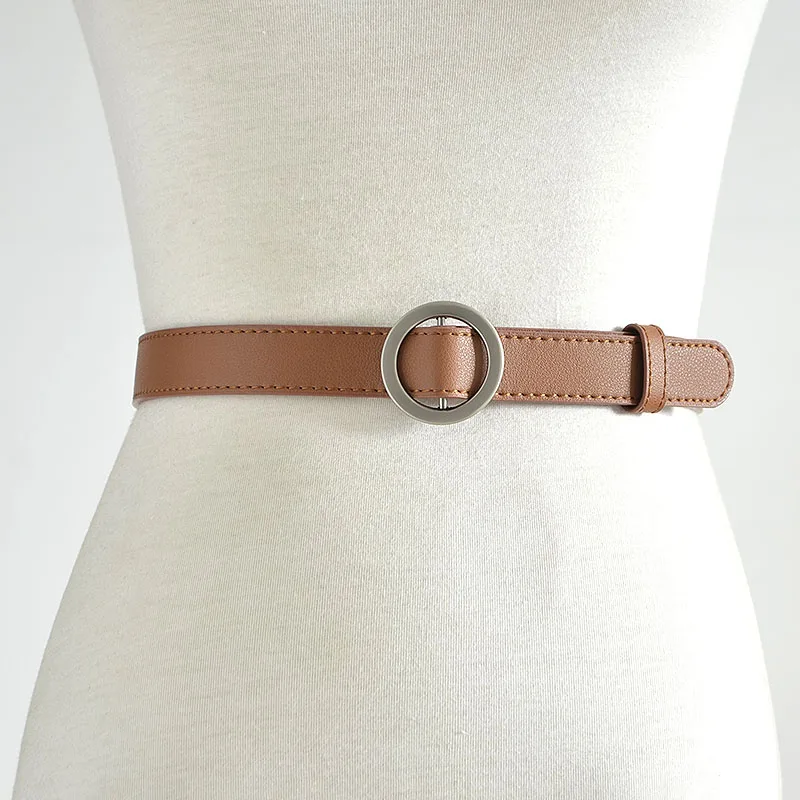 Рисунок 4 - женский ремень с круглой пряжкой