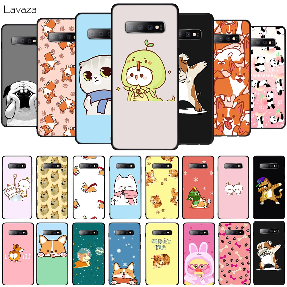 Мягкий ТПУ чехол для телефона Lavaza Corgis pups kids design dog Samsung Galaxy A10 A30 A40 A50 A70 M10 M20 M30