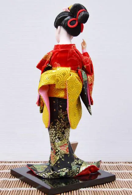 Аксессуары для украшения дома поделки японские фигурки кукла гейши с красивым