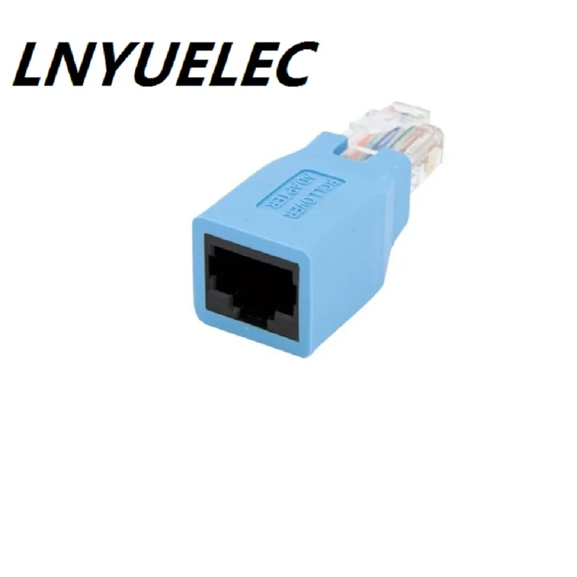 Verkauf 500 Teile/los RJ45 Kreuz Adapter CAT5E Netzwerk Ethernet Stecker Männlich Zu Weiblich Kabel Adapter Neue Freies Verschiffen