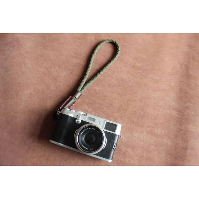 Тканевый ремешок ручной работы для камеры Leica Finepix UY8 | Электроника
