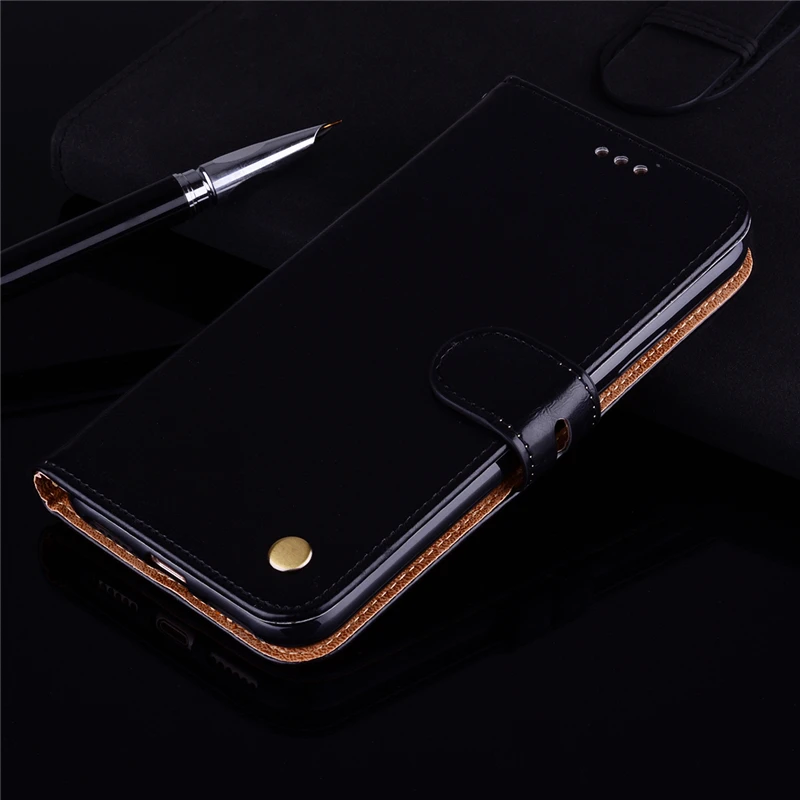 Кожаный чехол-бумажник для Xiaomi Redmi Note 6 Pro RedMi 6A Global чехол-книжка чехол с полным