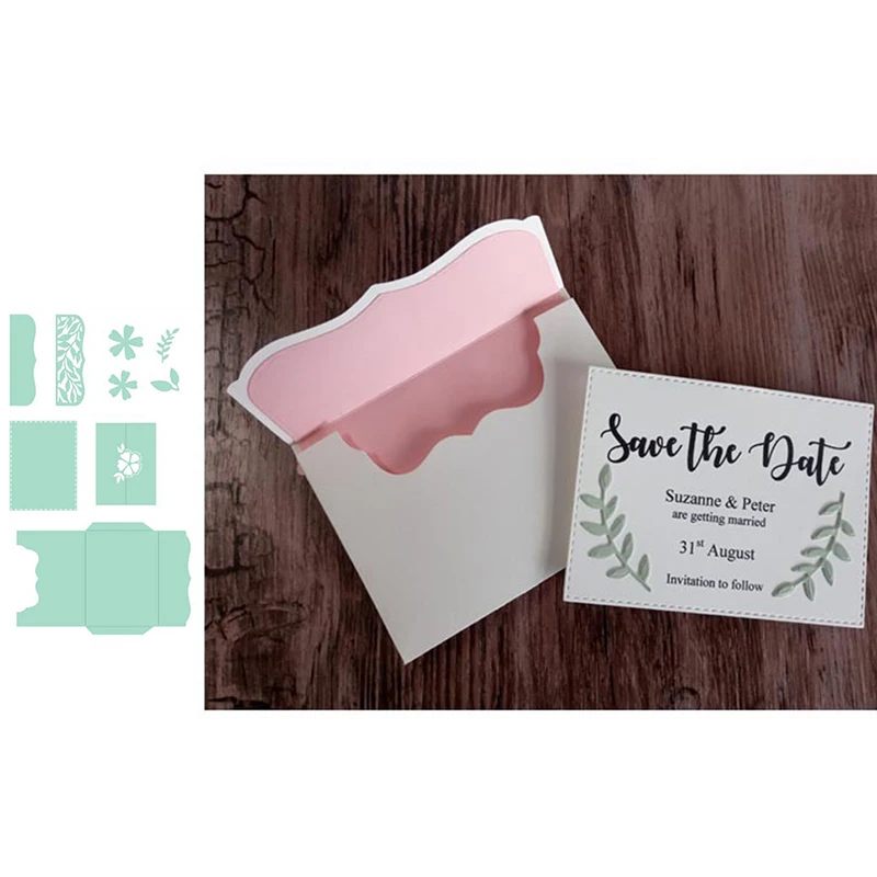 Набор маленьких конвертов металлические трафареты для резки штампов сделай сам