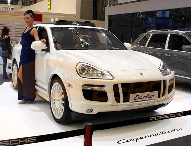 Для Porsche Cayenne 957 2007 2008 2009 2010 RF контроллер Bluetooth мульти-Цвет ультра яркий RGB светодиодный Ангельские глазки гало кольца комплект