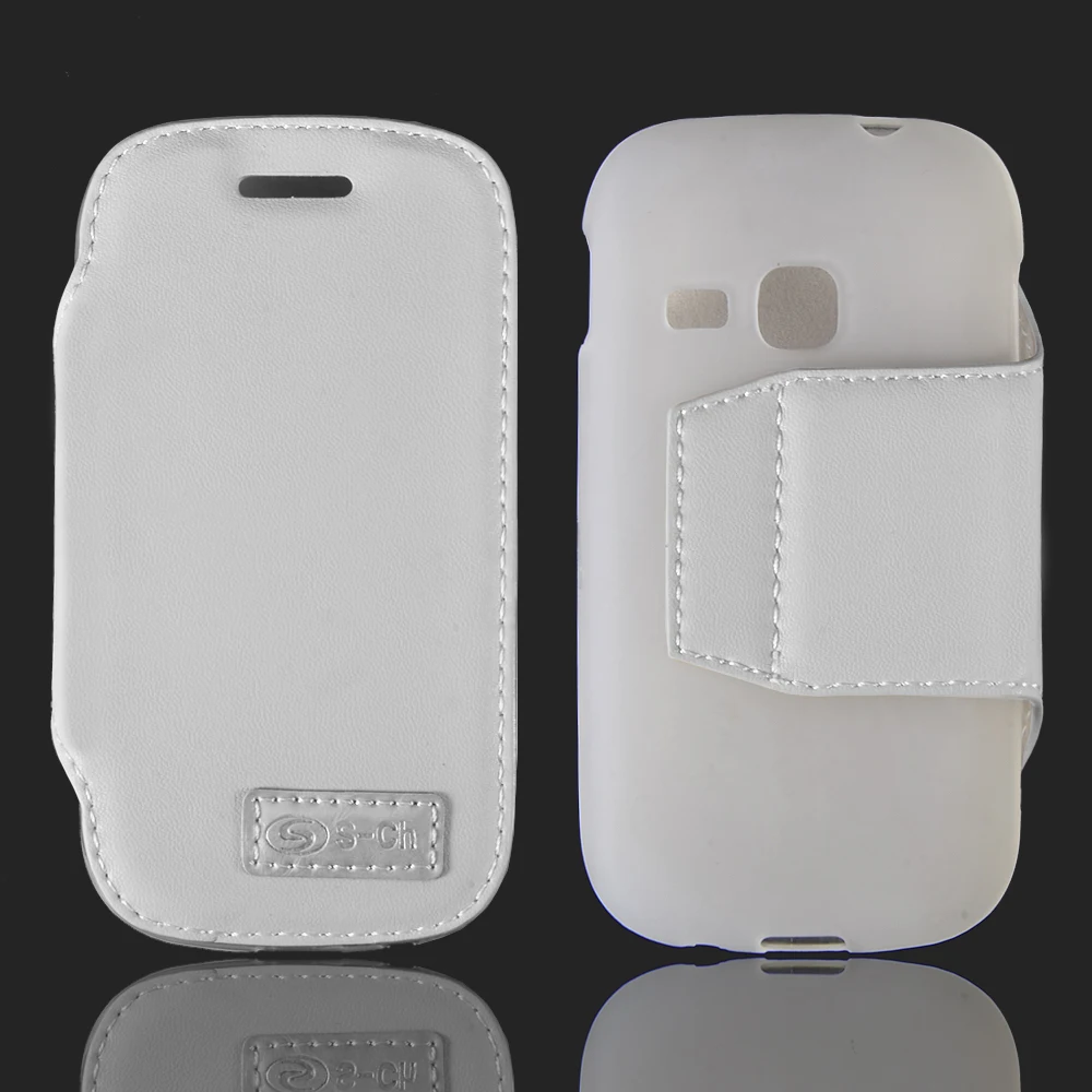 Для Samsung Galaxy Young S6310 S6312 откидной Чехол из искусственной кожи для бизнеса