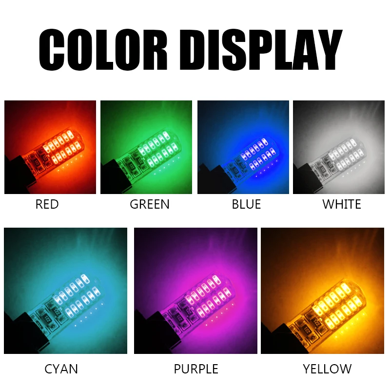 10 шт. T10 3030 2SMD LED Автомобильный Canbus без ошибки ширина номерного знака светильник