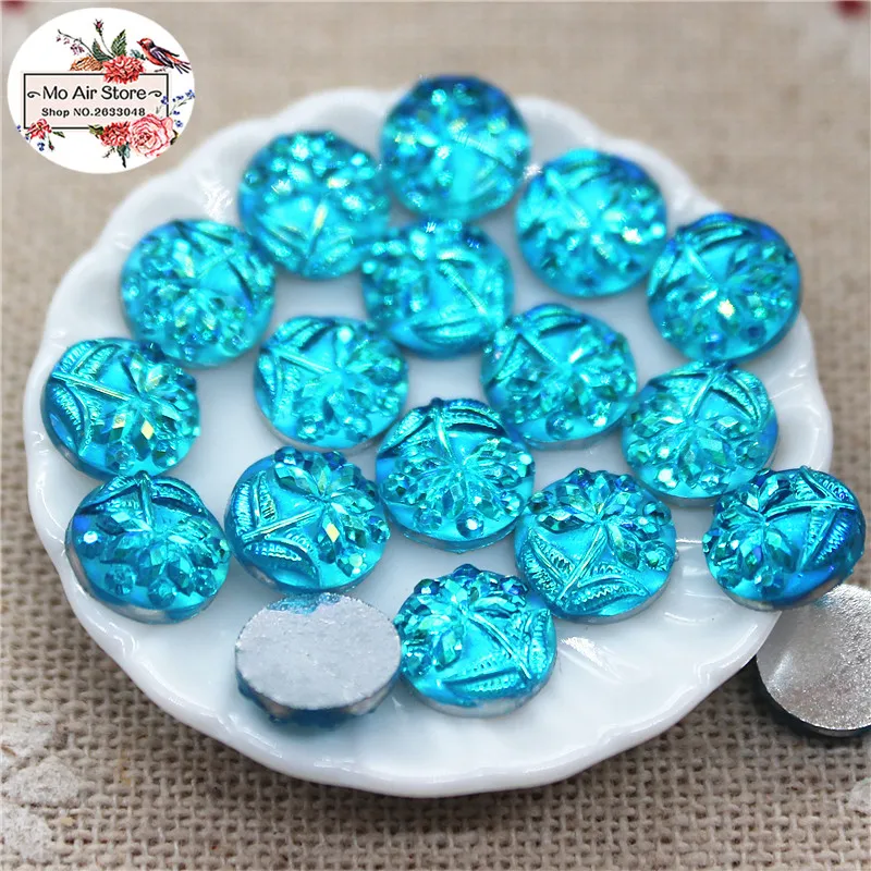 100 шт. 8 мм блестящие цветные акриловые стразы плоская спина кабошон