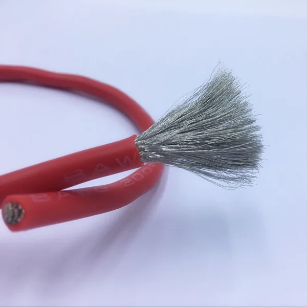 1 м 8AWG мягкий силиконовый провод 8 3 запасной черный/красный большой кабель|8awg silicone
