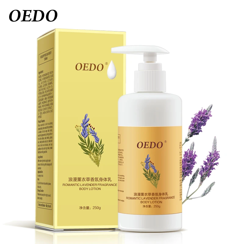 

OEDO Lavender Body Lotion Moisturizing Anti-aging Body Creams Repair Skin Care Anti-chapping whitening Nourishing Antibacterial
