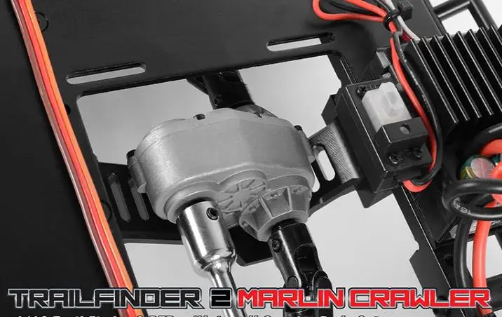 RC8WD MC следоискатель MARLIN трактор для езды по скалам РТР MOJAVE II 4X4 грузовик 1/10 RC наборы(в разобранном виде для 6x6 8x8