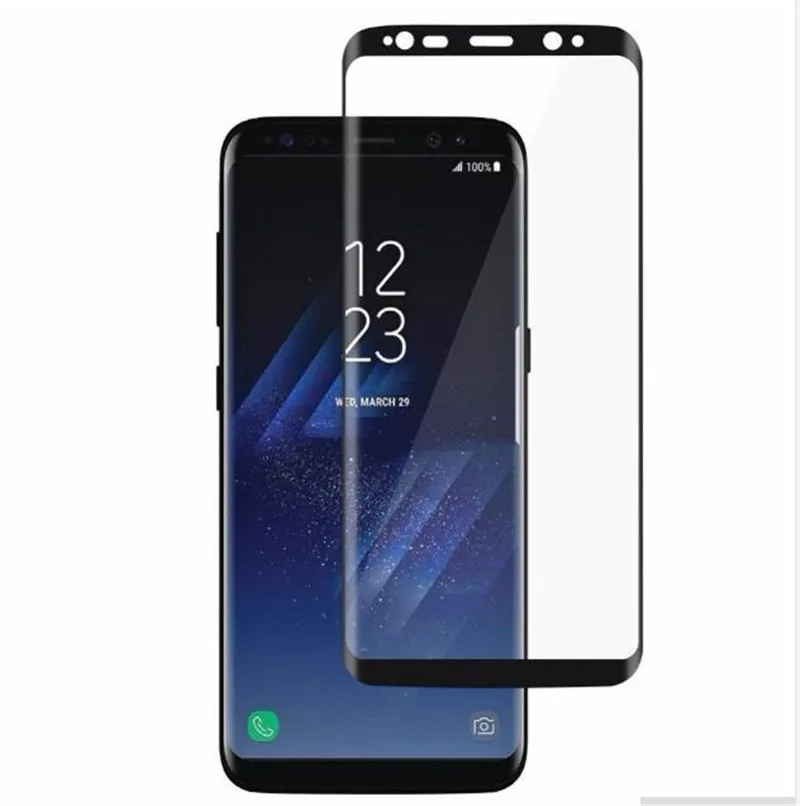20 шт./лот 3D круглая изогнутая Защитная пленка для экрана Samsung Galaxy S9 Plus закаленное