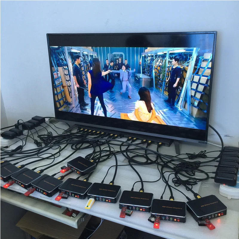 HDMI/YPbPr Видео Аудио захвата карты конвертировать в USB флэш диск direcly нет ПК не нужно