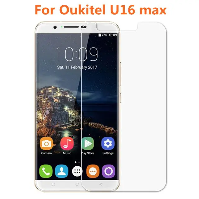 Закаленное стекло 9H для Oukitel U16 max Высококачественная защитная пленка