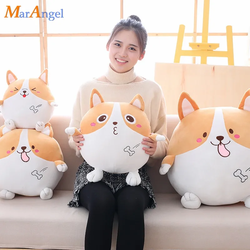 1 шт. плюшевая игрушка корги 3/45 см|Мягкие игрушки животные| |