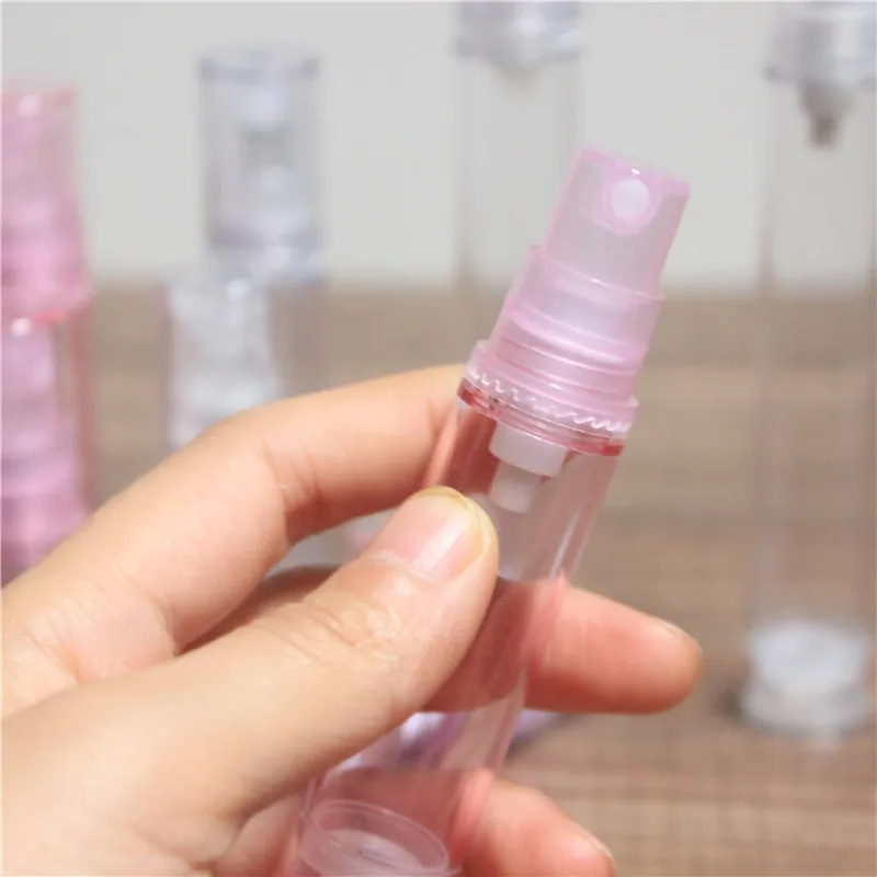 50 шт. 5 мл 10 15 пустые безвоздушные пластмассовые бутылки с помпой вакуумная
