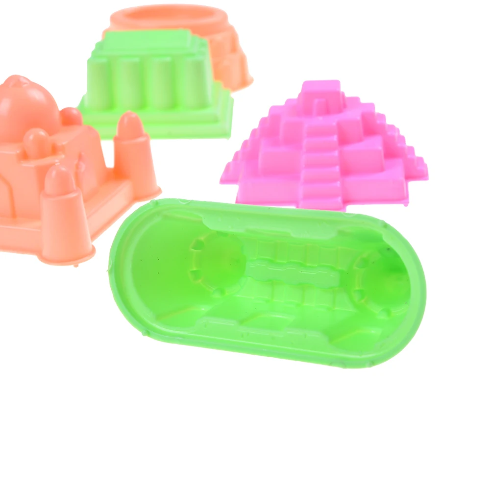 6 шт./компл. формочка в виде замка из песчаной глины портативная детская