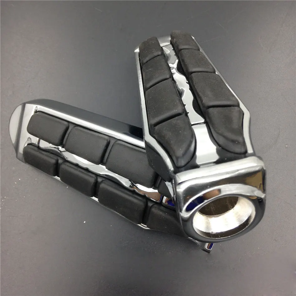 

For Yamaha 1999-2006 Road Star 99-06 Vstar V-MAX Virage 750 Custom Motorcycle Front Billet aluminum Foot Rest Pegs