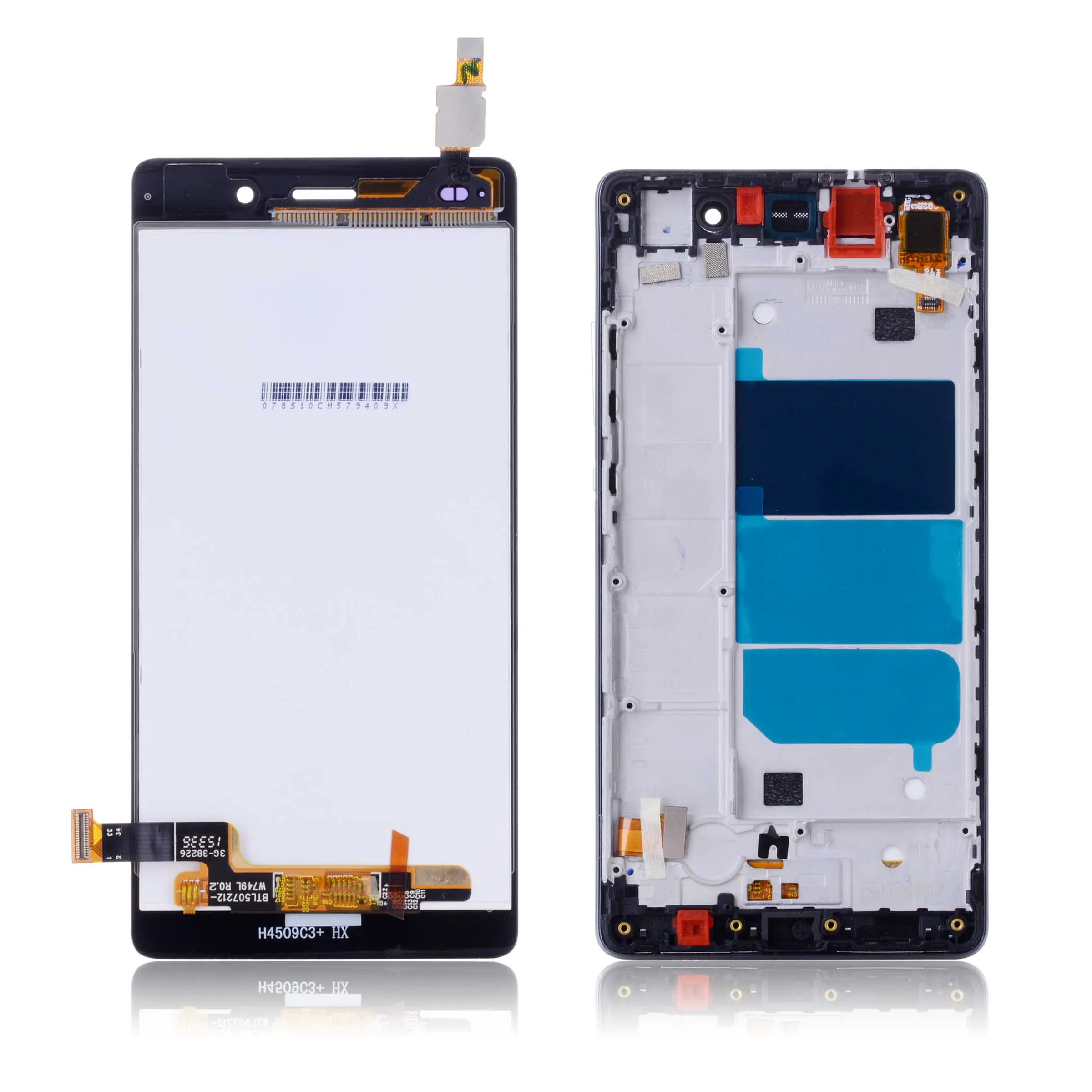 Дисплей для HUAWEI P8 Lite LCD в сборе с тачскрином на рамке Оригинал 5.0‘’ черный