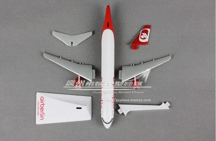 19 см Германия Air Берлинский Airbus A320 1:200 пластиковые собранные Самолеты Модель Германия модель самолета