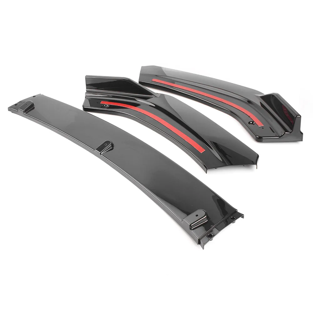 Auto Car Mesh Front Hood Grille+ Front Bumper Cover Lip For Honda Civic All Models Glossy Black