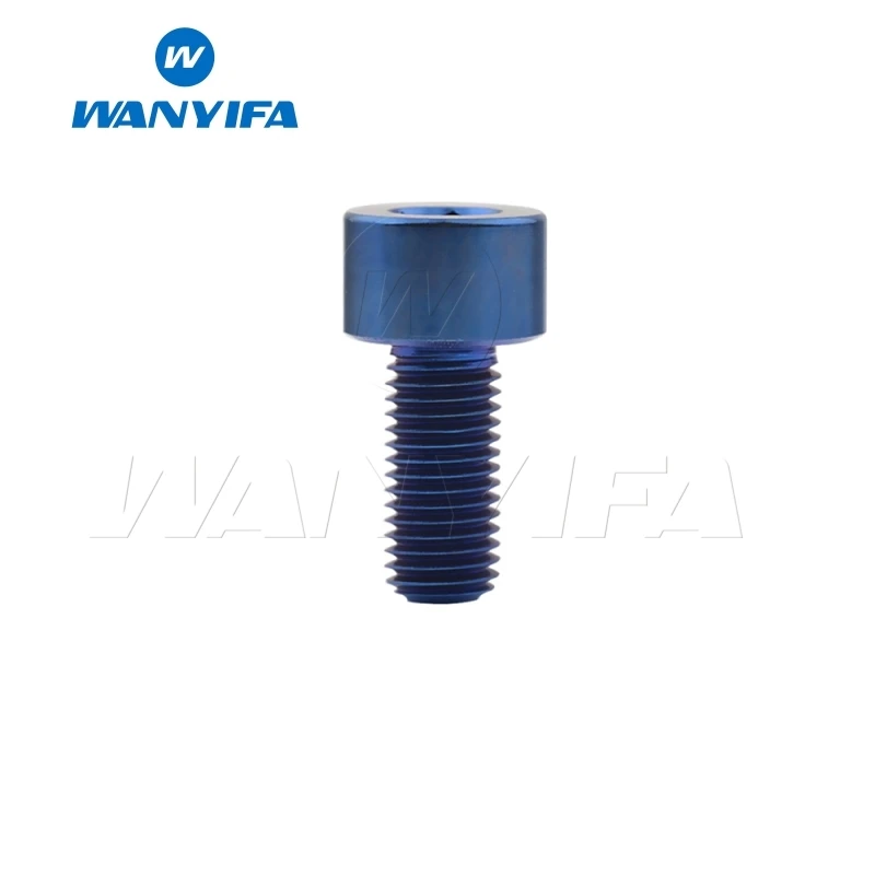 Wanifa Винт С Титановым болтом M5x10 12 16 18 20 25 30 35 40 45 50 55 60 мм Шестигранная клейкая