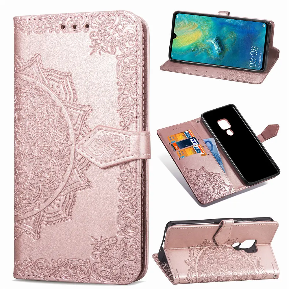 3D тисненый кожаный ТПУ чехол для Huawei Honor 9S 9A 9C 7S 7A 7C 8A 8S 9X 10i 20S 9 10 Lite 30 P20 Mate 20 Pro флип